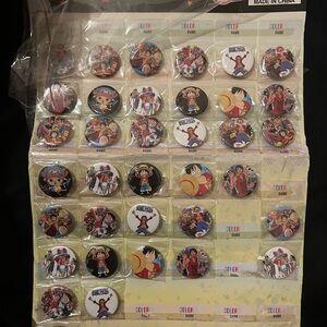 One piece straw hat pins